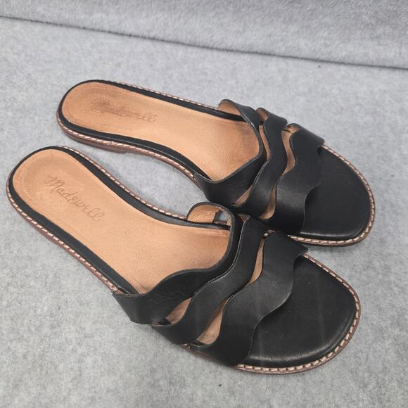 Madewell The Wave Slides Sandals Size 7 - Picture 1 of 7